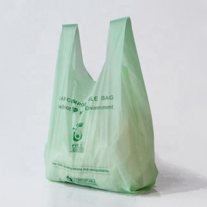 Kompozitní biologicky rozložitelné nákupní tašky na trička